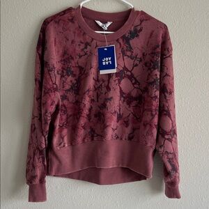 JoyLab Relaxed Fit Tie-Dye Sweatshirt Small